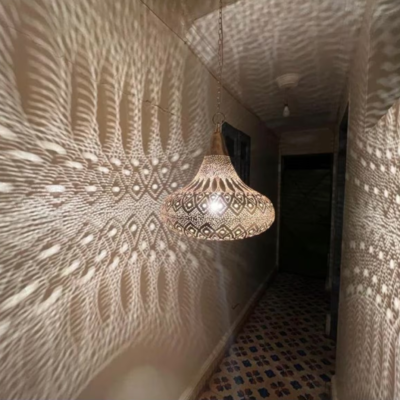 Exquisite Handcrafted Moroccan Brass Pendant Light | Perfect Pendant Lighting for Home Décor