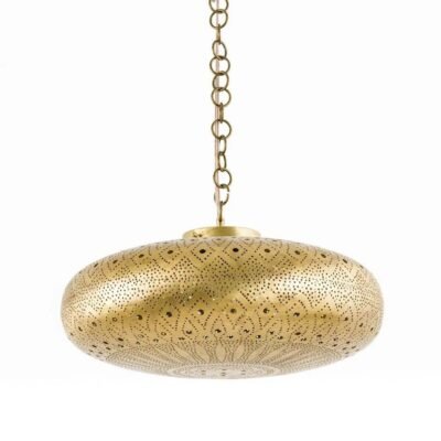 Handmade Moroccan Brass Dome Pendant Light