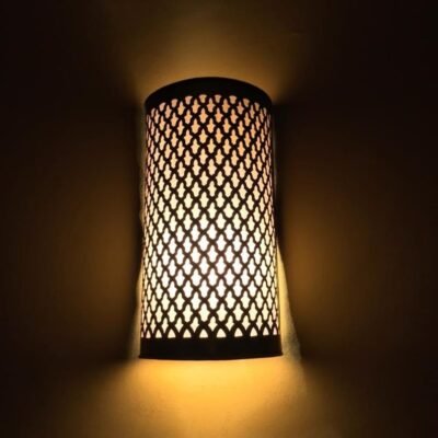 100% Handmade Antique Brass Wall Sconce for Elegant Lighting-Luxurious Moroccan Wall Lamp