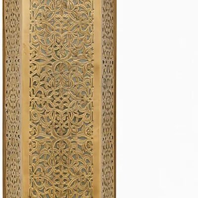 This stylish, shaded contemporary Moroccan wall light adds a touch of elegance and sophistication to any home decor. This stylish, shaded contemporary Moroccan wall light adds a touch of elegance and sophistication to any home decor.
