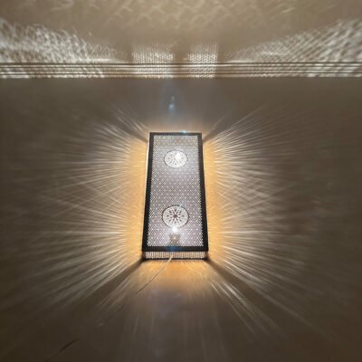 Moroccan Brass Wall Lamp β Customizable Gold, Bronze, Copper, Black, or Silver Sconce Moroccan Brass Wall Lamp β Customizable Gold, Bronze, Copper, Black, or Silver Sconce