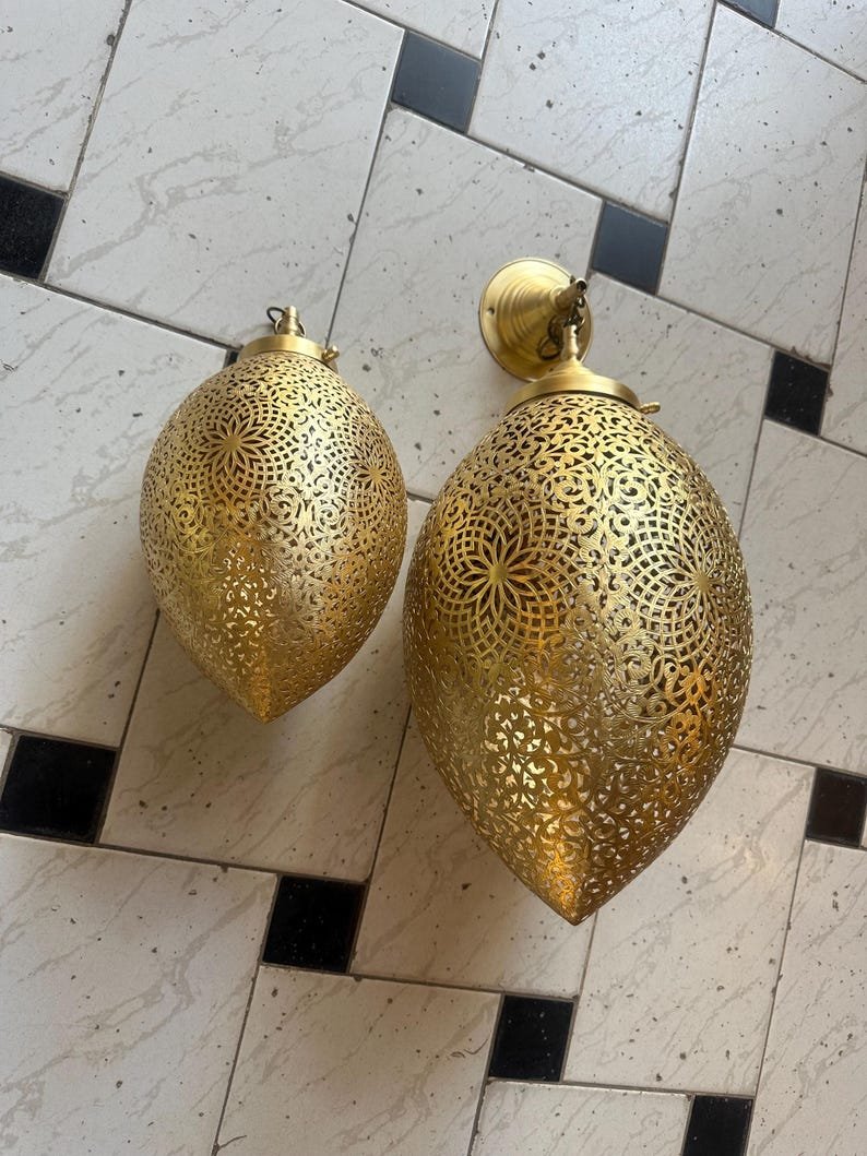 Moroccan brass hanging lamp , brass chandelier, Moroccan copper pendant light, bronze hanging lamp, black chandelier Lighting, Morocco decor