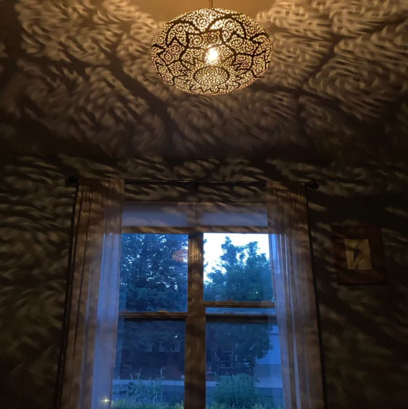 Boho Moroccan Ceiling Lamp β Elegant Ambient Light Fixture Boho Moroccan Ceiling Lamp β Elegant Ambient Light Fixture