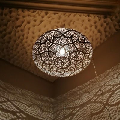 Boho Moroccan Ceiling Lamp β Elegant Ambient Light Fixture Boho Moroccan Ceiling Lamp β Elegant Ambient Light Fixture