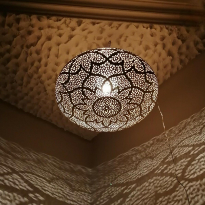Boho Moroccan Ceiling Lamp β Elegant Ambient Light Fixture Boho Moroccan Ceiling Lamp β Elegant Ambient Light Fixture