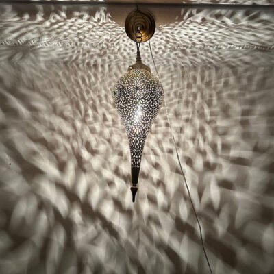 Handmade Moroccan Brass Teardrop Wall Lamp β Pierced Shadow Light Fixture Handmade Moroccan Brass Teardrop Wall Lamp β Pierced Shadow Light Fixture