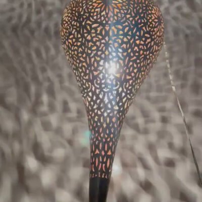 Handmade Moroccan Brass Teardrop Wall Lamp β Pierced Shadow Light Fixture Handmade Moroccan Brass Teardrop Wall Lamp β Pierced Shadow Light Fixture