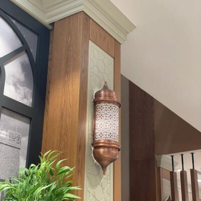 Handmade Moroccan Brass Wall Sconce – Turkish Ottoman Style Pierced Metal Lantern – Antique Decorative Lighting Handmade Moroccan Brass Wall Sconce – Turkish Ottoman Style Pierced Metal Lantern – Antique Decorative Lighting