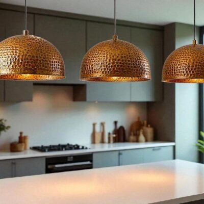 Handmade Moroccan Brass Wall Sconce: Boho Filigree Lamp