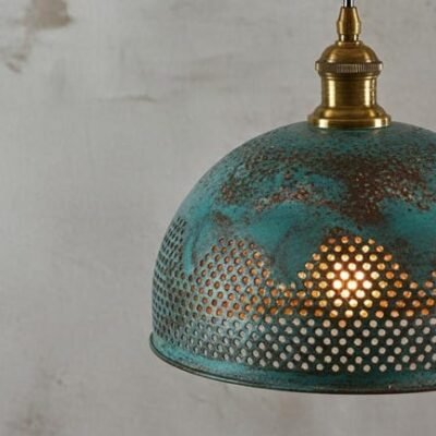 Hammered Copper Dome Pendant Light: Moroccan Boho Lighting Hammered Copper Dome Pendant Light: Moroccan Boho Lighting