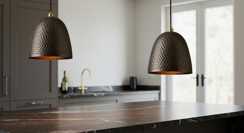 Modern Copper Dome Ceiling Pendant Lamp, Hanging Light ,Rustic chandelier, Oxidized Copper Island Kitchen, Dome Lampshades, Industrial Copper Modern Copper Dome Ceiling Pendant Lamp, Hanging Light ,Rustic chandelier, Oxidized Copper Island Kitchen, Dome Lampshades, Industrial Copper