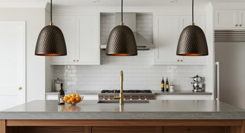 Modern Copper Dome Ceiling Pendant Lamp, Hanging Light ,Rustic chandelier, Oxidized Copper Island Kitchen, Dome Lampshades, Industrial Copper Modern Copper Dome Ceiling Pendant Lamp, Hanging Light ,Rustic chandelier, Oxidized Copper Island Kitchen, Dome Lampshades, Industrial Copper