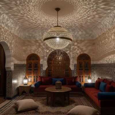 Handmade Moroccan Brass Pendant Light: Exotic Home Decor Handmade Moroccan Brass Pendant Light: Exotic Home Decor