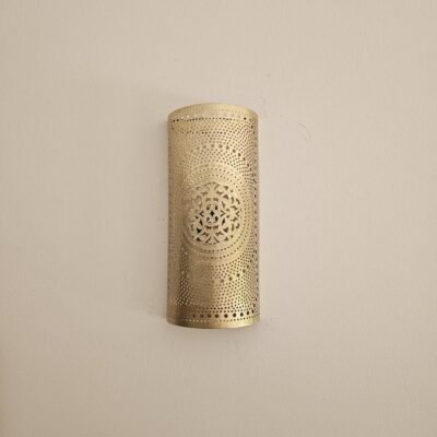 products-HandmadeWallLamp4 Moroccan Brass Wall Sconce: Handmade Wall Lamp