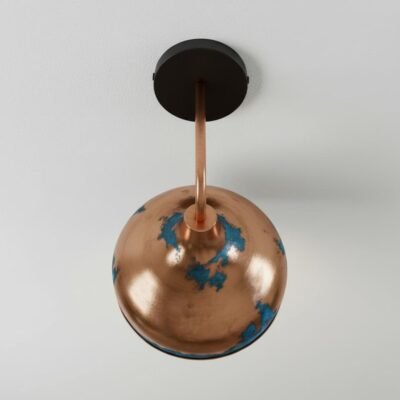 Rustic Copper Wall Sconce, Handmade Rustic Blue Patina Lighting Copper, Industrial Copper Lamp, Light Wall Blue Fixture Rustic Copper Wall Sconce, Handmade Rustic Blue Patina Lighting Copper, Industrial Copper Lamp, Light Wall Blue Fixture
