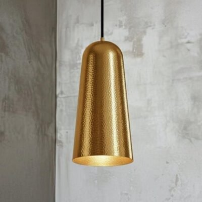 Hammered Copper Pendant Light: Moroccan Boho Style Ceiling Lamp Hammered Copper Pendant Light: Moroccan Boho Style Ceiling Lamp