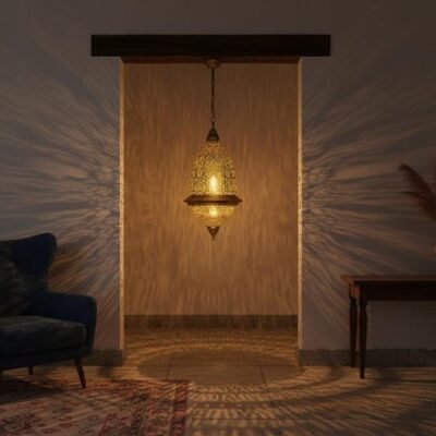 Brass Lamp , Moroccan pendant light,Ceiling Light, Moroccan pendant fixtures , Hanging Lamp , Lampshades Lighting New Home Decor Lighting