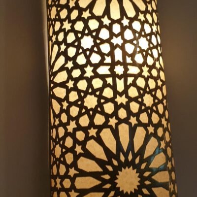 Moroccan Brass Wall Sconce Light Handmade Lantern Wall Lamp | Moorish Home Lighting Fixture | Oriental Brass Wall Decor