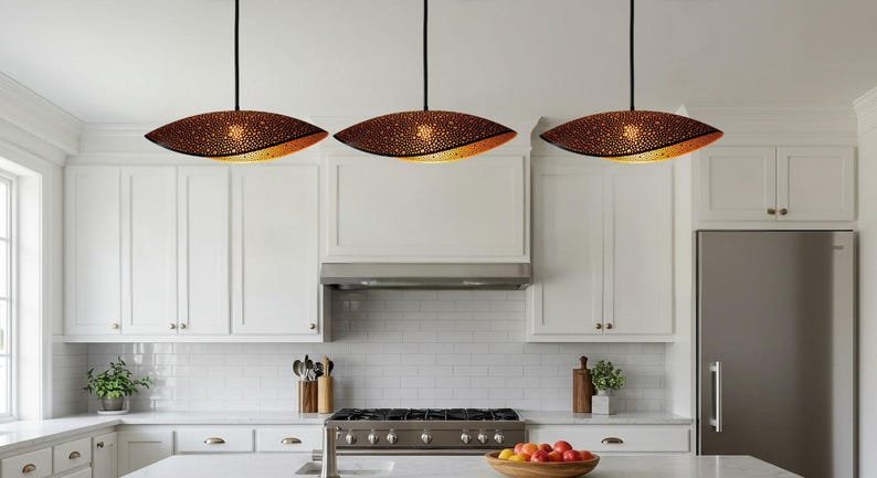 Handmade Copper Dome Pendant Light: Oxidized Green Patina, Rustic Island Lighting Handmade Copper Dome Pendant Light: Oxidized Green Patina, Rustic Island Lighting