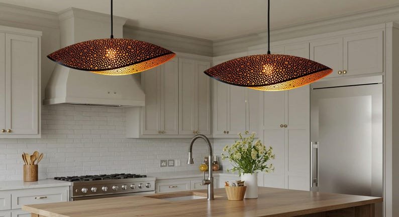 Handmade Copper Dome Pendant Light: Oxidized Green Patina, Rustic Island Lighting Handmade Copper Dome Pendant Light: Oxidized Green Patina, Rustic Island Lighting