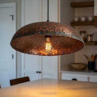Copper Oxidized Island Kitchen Lighting , Copper Ceiling Dome Pendant Lamp Lighting , verdigris copper island lighting, Pendant Light Fixtur Copper Oxidized Island Kitchen Lighting , Copper Ceiling Dome Pendant Lamp Lighting , verdigris copper island lighting, Pendant Light Fixtur
