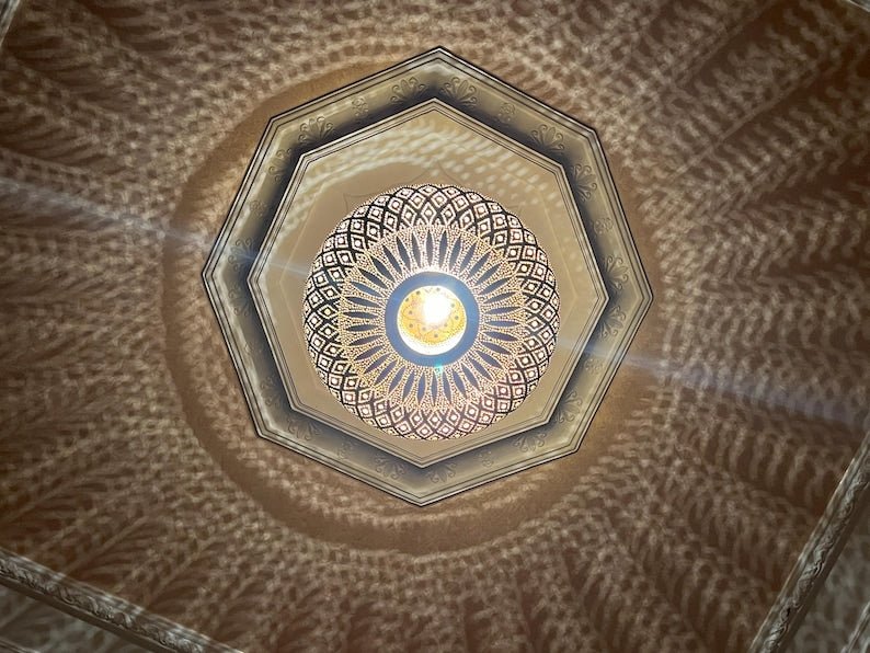 Pendant light, brass pendant light, Moroccan Brass Pendant Light, Moroccan Light Fixtures, Pendant Lighting, Simple Moroccan pendant lamp