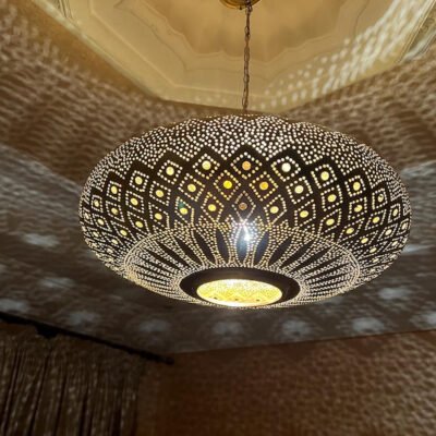 Pendant light, brass pendant light, Moroccan Brass Pendant Light, Moroccan Light Fixtures, Pendant Lighting, Simple Moroccan pendant lamp