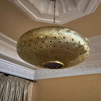Pendant light, brass pendant light, Moroccan Brass Pendant Light, Moroccan Light Fixtures, Pendant Lighting, Simple Moroccan pendant lamp