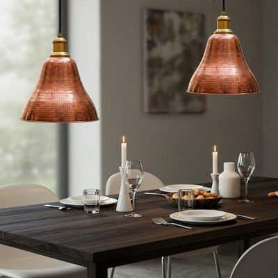 Handmade Moroccan Copper Pendant Light: Hammered Dome, Rustic Island Lighting Handmade Moroccan Copper Pendant Light: Hammered Dome, Rustic Island Lighting