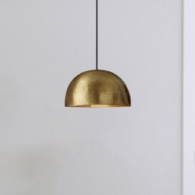 Handcrafted Brass Dome Pendant