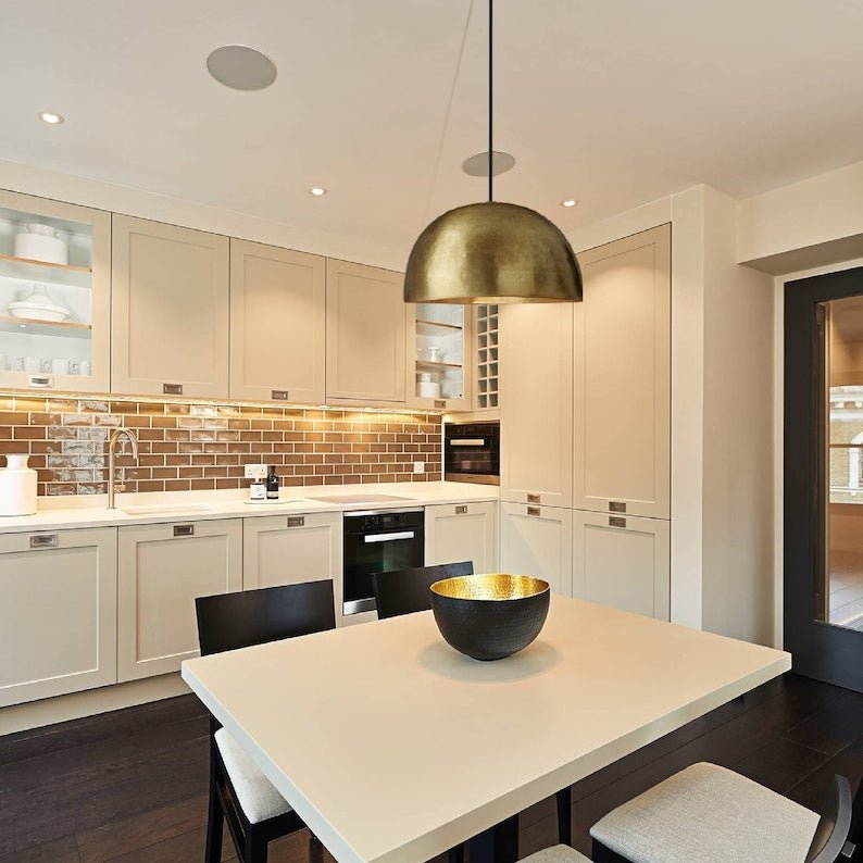 Brass pendant light for kitchen island hanging lamp ,light fixture