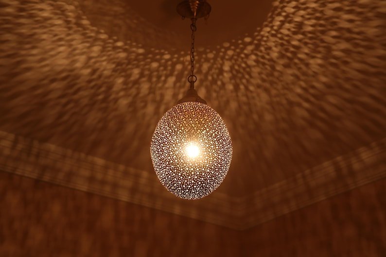 Moroccan Brass Teardrop Pendant Light β Handmade Pierced Lantern, Boho Ceiling Lamp, Arabic Shadow Lighting, Kitchen or Bedroom Fixture Moroccan Brass Teardrop Pendant Light β Handmade Pierced Lantern, Boho Ceiling Lamp, Arabic Shadow Lighting, Kitchen or Bedroom Fixture