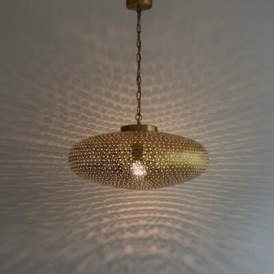 Handmade Moroccan Brass Pendant Lamp: Boho Chandelier Lighting Handmade Moroccan Brass Pendant Lamp: Boho Chandelier Lighting