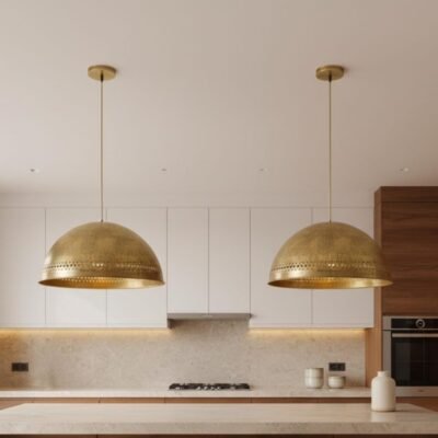 Handmade Moroccan Brass Dome Pendant Light: Boho Rustic Ceiling Light β Duty Free Handmade Moroccan Brass Dome Pendant Light: Boho Rustic Ceiling Light β Duty Free