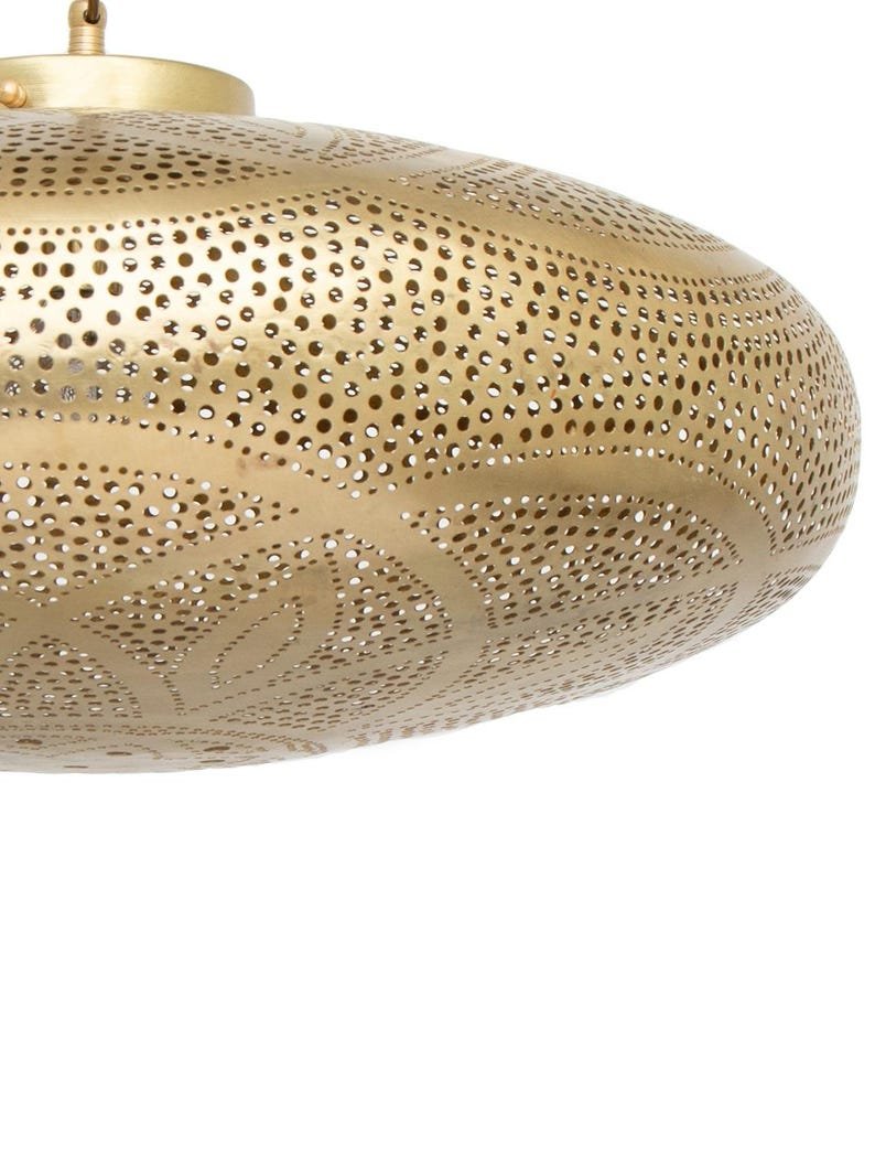 Moroccan Round Moorish Brass Chandelier – Handmade Ceiling Light for Living Room or Bedroom - Boho Style Home Decor Moroccan Round Moorish Brass Chandelier – Handmade Ceiling Light for Living Room or Bedroom - Boho Style Home Decor