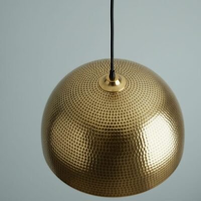 Pendant Light Fixture, Moroccan Brass Ceiling Lamp, Handmade Lighting