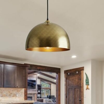 Pendant Light Fixture, Moroccan Brass Ceiling Lamp, Handmade Lighting