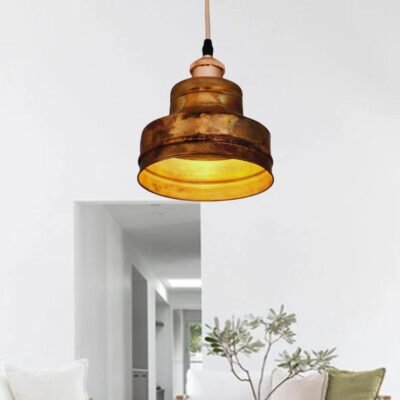 Sets Of Industrial light Modern Copper Lamps Patina light fixtures,Black Matte, Green Patina & Fired Copper Finishes,Aged copper lights