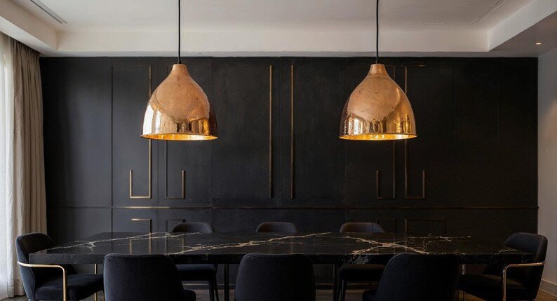 Handmade Moroccan Copper Dome Pendant Light: Hammered Rustic Lighting Handmade Moroccan Copper Dome Pendant Light: Hammered Rustic Lighting