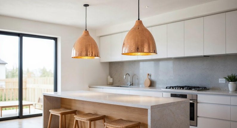 Handmade Moroccan Copper Dome Pendant Light: Hammered Rustic Lighting Handmade Moroccan Copper Dome Pendant Light: Hammered Rustic Lighting