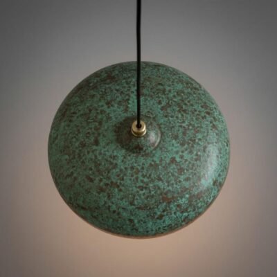 Industrial Modern Copper lamp Patina - Moroccan Farmhouse Lighting