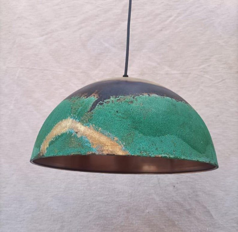 Green Patina Pendant Light , Patina Copper Kitchen Island Lighting Green Patina Pendant Light , Patina Copper Kitchen Island Lighting
