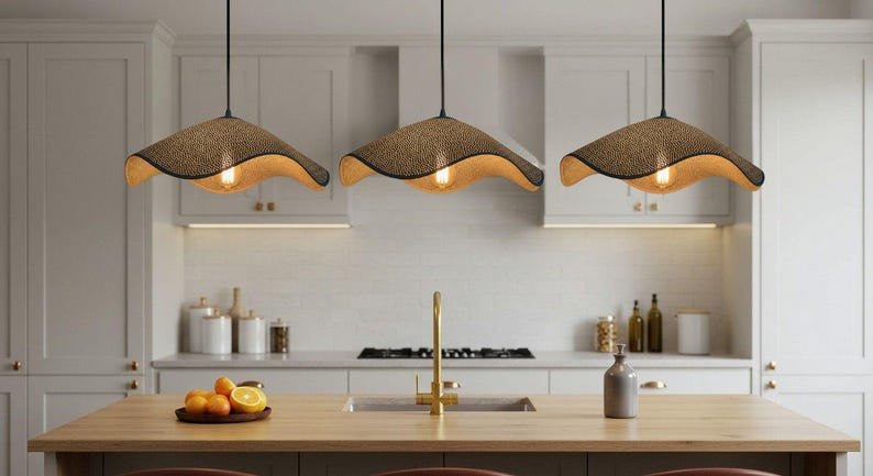 Handmade Moroccan Copper Pendant Light: Perforated Dome Ceiling Lamp