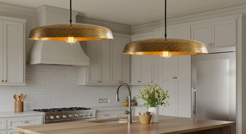 Handmade Hammered Copper Dome Pendant Lamp: Rustic Moroccan Lighting Handmade Hammered Copper Dome Pendant Lamp: Rustic Moroccan Lighting