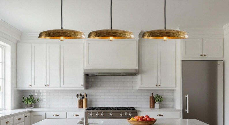 Handmade Hammered Copper Dome Pendant Lamp: Rustic Moroccan Lighting Handmade Hammered Copper Dome Pendant Lamp: Rustic Moroccan Lighting