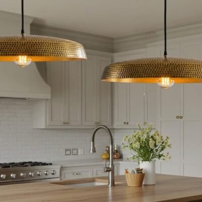 Handmade Hammered Copper Dome Pendant Lamp: Rustic Moroccan Lighting Handmade Hammered Copper Dome Pendant Lamp: Rustic Moroccan Lighting