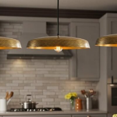 Handmade Hammered Copper Dome Pendant Lamp: Rustic Moroccan Lighting Handmade Hammered Copper Dome Pendant Lamp: Rustic Moroccan Lighting