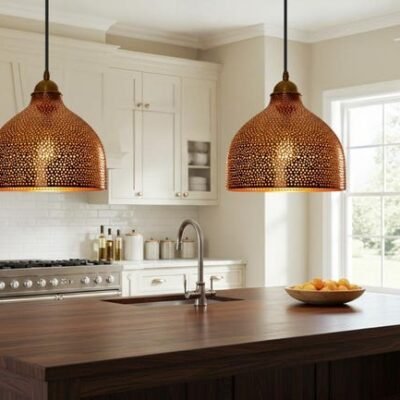 copper dome pendant light - oxidized turquoise patina with copper interior - modern kitchen island light - vintage hanging lamp copper dome pendant light - oxidized turquoise patina with copper interior - modern kitchen island light - vintage hanging lamp