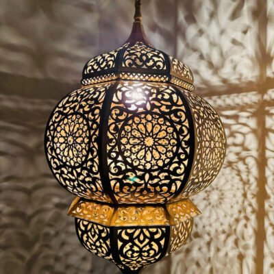 Brass pendant lights, Moroccan handmade design, pendant lamps