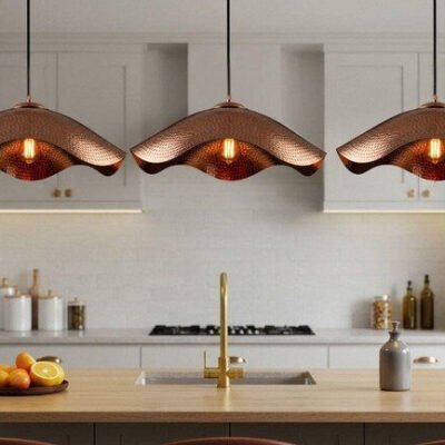 Handmade Moroccan Copper Pendant Light: Farmhouse Kitchen Island Lighting Handmade Moroccan Copper Pendant Light: Farmhouse Kitchen Island Lighting